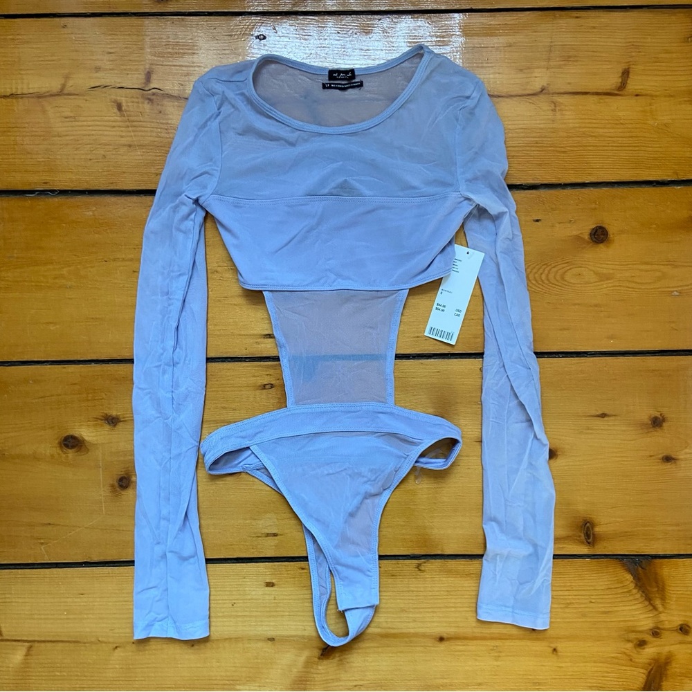 NEW Urban Outfitters Out from Under Mesh Bodysuit Size Small NWT